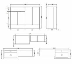 Hudson Reed Fusion 1200mm Full Depth Furniture Pack - Vanity And 2 Base Unit With Basin 4 Hudson Reed Fusion 1200mm Full Depth Furniture Pack - Vanity And 2 Base Unit With Basin -UK Bathroom Products Sales 2024 M 2019 1 30 9 28 57 613