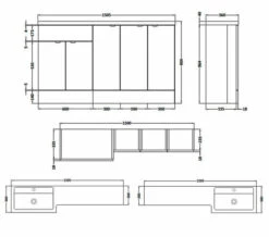 Hudson Reed Fusion 1500mm Full Depth Furniture Pack - Vanity With 3 Base Unit And Basin 6 Hudson Reed Fusion 1500mm Full Depth Furniture Pack - Vanity With 3 Base Unit And Basin -UK Bathroom Products Sales 2024 M 2019 1 31 10 42 43 128