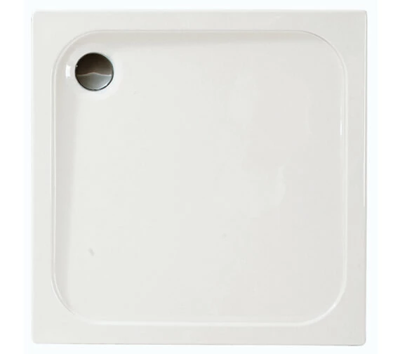 Merlyn Ionic MStone Square White Shower Tray 3 Merlyn Ionic MStone Square White Shower Tray - Image 3