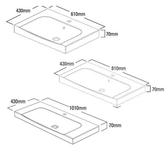 Roper Rhodes Diverge 810mm High Freestanding Unit 5 Roper Rhodes Diverge 810mm High Freestanding Unit - Image 5