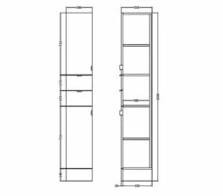Hudson Reed Fusion Full Depth 300 X 1940mm Tall Boy Unit 12 Hudson Reed Fusion Full Depth 300 X 1940mm Tall Boy Unit -UK Bathroom Products Sales 2024 M 2019 2 11 9 18 44 280