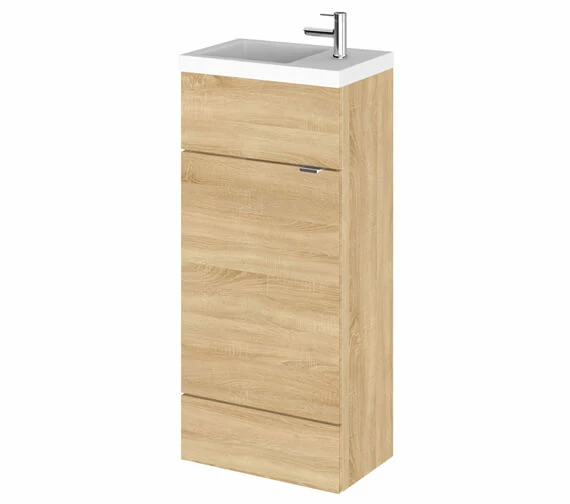 Hudson Reed Fusion 400mm Floor-Standing Slimline Vanity Unit And Basin 3 Hudson Reed Fusion 400mm Floor-Standing Slimline Vanity Unit And Basin - Image 3