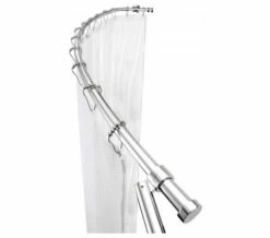 Croydex Luxury Curved Chrome Shower Curtain Rail Rod 8 Croydex Luxury Curved Chrome Shower Curtain Rail Rod -UK Bathroom Products Sales 2024 M 2019 4 2 10 38 8 956
