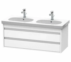 Duravit Ketho 2 Drawer 1150mm Wall-mounted Vanity Unit