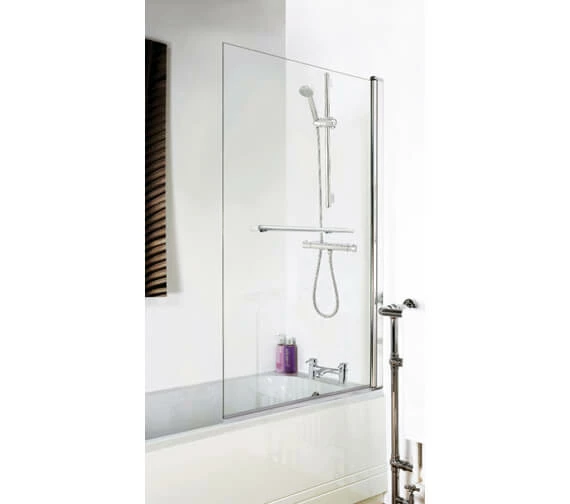 Nuie 1435mm High Square Bath Screen 11 Nuie 1435mm High Square Bath Screen - Image 11