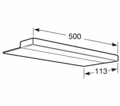 Roca Delight LED Spotlight Chrome Mirror Light -UK Bathroom Products Sales 2024 M 2019 5 28 6 59 51 501