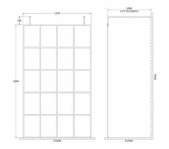 Hudson Reed Black Frame Shower Screen With Arms And Feet 27 Hudson Reed Black Frame Shower Screen With Arms And Feet -UK Bathroom Products Sales 2024 M 2019 5 30 7 20 9 405