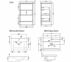 Hudson Reed Coast Floor Mounted Open Shelf Unit And Basin -UK Bathroom Products Sales 2024 M 2019 5 7 8 0 23 450