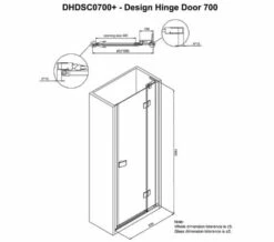 Crosswater Design 8 1950mm High Hinged Shower Door With Inline Panel 10 Crosswater Design 8 1950mm High Hinged Shower Door With Inline Panel -UK Bathroom Products Sales 2024 M 2019 6 14 11 39 18 511