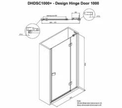 Crosswater Design 8 1950mm High Hinged Shower Door With Inline Panel 14 Crosswater Design 8 1950mm High Hinged Shower Door With Inline Panel -UK Bathroom Products Sales 2024 M 2019 6 14 11 39 26 840