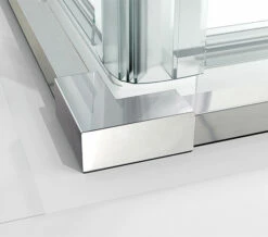 Merlyn 8 Series 8mm Glass 760 X 760mm Frame-less Pivot Showerwall - Double -UK Bathroom Products Sales 2024 M 2019 6 27 12 15 22 734