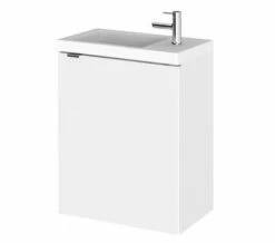 Hudson Reed Fusion 400mm Wall Hung Compact Vanity Unit And Basin