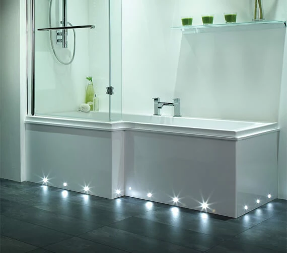 Sensio Nimbus Cool White LED Plinth Light - Pack Of 6 1 Sensio Nimbus Cool White LED Plinth Light - Pack Of 6