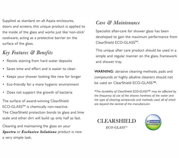 Aqata Design DS400 Prestige Shower Screen For Recess Installation 3 Aqata Design DS400 Prestige Shower Screen For Recess Installation - Image 3