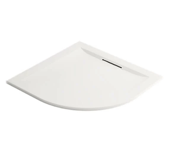 Mira Flight Level 900 X 900mm Quadrant Shower Tray With Waste 1 Mira Flight Level 900 X 900mm Quadrant Shower Tray With Waste