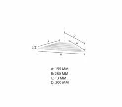 Smedbo Sideline Polished Stainless Steel Wall Mounted Grout Line Corner Shelf 5 Smedbo Sideline Polished Stainless Steel Wall Mounted Grout Line Corner Shelf -UK Bathroom Products Sales 2024 M 2019 8 10 12 21 25 869