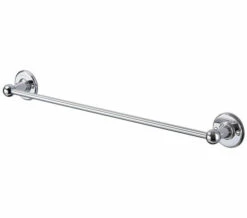 Burlington 55cm Wall Mounted Chrome Towel Rail