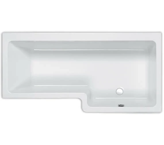 Carron Quantum 5mm Acrylic L-Shaped White Bath 1700 X 700-850mm 5 Carron Quantum 5mm Acrylic L-Shaped White Bath 1700 X 700-850mm - Image 5