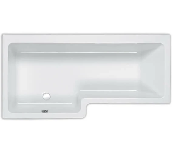 Carron Quantum 5mm Acrylic L-Shaped White Bath 1700 X 700-850mm 4 Carron Quantum 5mm Acrylic L-Shaped White Bath 1700 X 700-850mm - Image 4