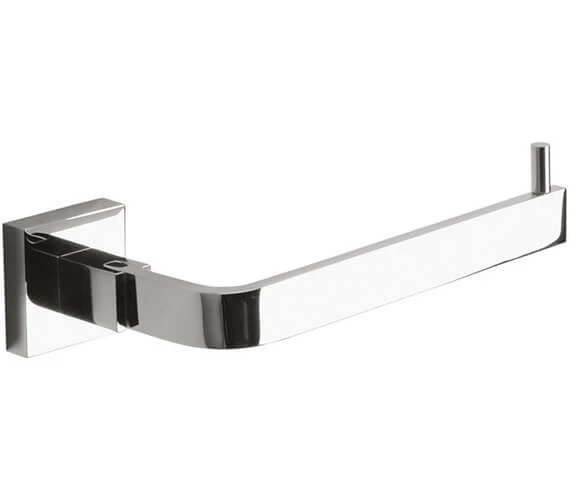 Crosswater Zeya Toilet Roll Holder Chrome - ZE029C+ 2 Crosswater Zeya Toilet Roll Holder Chrome - ZE029C+ - Image 2