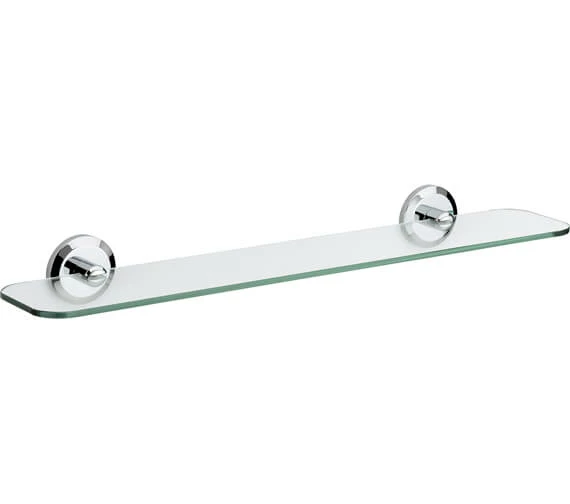 Bristan Solo Chrome Glass Shelf 1 Bristan Solo Chrome Glass Shelf
