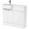 Hudson Reed Fusion Combination Furniture Pack - Vanity And WC Unit With Basin