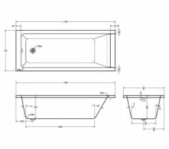 Aqua Medici Square Straight Single Ended Whirlpool Bath 7 Aqua Medici Square Straight Single Ended Whirlpool Bath -UK Bathroom Products Sales 2024 M700 2020 10 24 10 15 26 481
