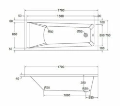 Aqua Atlanta Square Single Ended Whirlpool Bath -UK Bathroom Products Sales 2024 M700 2020 10 24 12 16 23 394