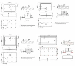 Crosswater Rectangular 35mm Acrylic White Shower Trays - ST0R71200 -UK Bathroom Products Sales 2024 M700 2020 11 24 9 6 59 698