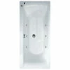 Aqua Oporto Square Rectangular Double Ended Whirlpool Bathtub