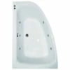 Aqua Cloud 1500 X 1000mm Offset Corner Whirlpool Bathtub