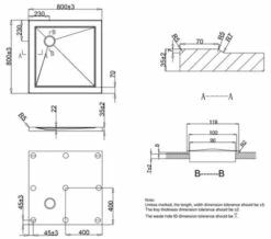 Crosswater Square Low Profile White Shower Tray 11 Crosswater Square Low Profile White Shower Tray -UK Bathroom Products Sales 2024 M700 2020 11 30 7 8 37 958