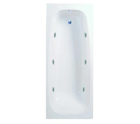 Aqua Caymen Round Single Ended Whirlpool Bath 2 Aqua Caymen Round Single Ended Whirlpool Bath - Image 2