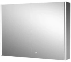 Hudson Reed Meloso 800 X 600mm Silver Mirror Cabinet