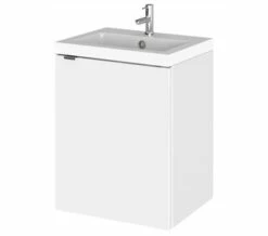 Hudson Reed Fusion 400mm Wall Hung Full Depth Vanity Unit And Basin