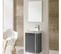 Royo Elegance 450 X 250mm 1 Door Cloakroom Unit With Basin And Mirror -UK Bathroom Products Sales 2024 M700 2020 12 7 13 21 0 344