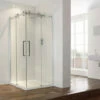 Aquaglass Plus 8mm Frameless Corner Entry Enclosure