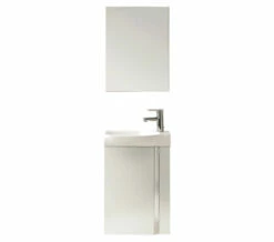 Royo Elegance 450 X 250mm 1 Door Cloakroom Unit With Basin And Mirror -UK Bathroom Products Sales 2024 M700 2020 12 7 9 19 24 812