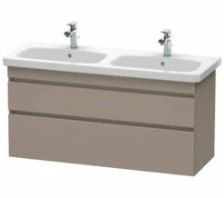 Duravit DuraStyle 1230 X 448mm Double Drawer Vanity Unit