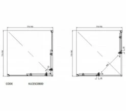 Crosswater Kai 6 Corner Entry 1900mm High Enclosure 6 Crosswater Kai 6 Corner Entry 1900mm High Enclosure -UK Bathroom Products Sales 2024 M700 2020 8 18 8 17 8 968