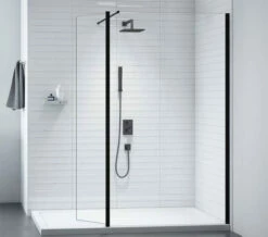 Merlyn Black Frameless Wetroom Panel -UK Bathroom Products Sales 2024 M700 2020 8 8 12 16 13 455