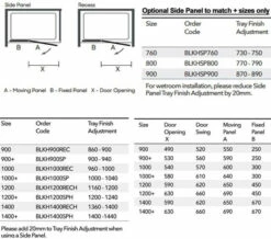 Merlyn Black Hinge Shower Door And Inline Panel 7 Merlyn Black Hinge Shower Door And Inline Panel -UK Bathroom Products Sales 2024 M700 2020 8 8 8 47 2 335