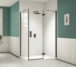 Merlyn Black Hinge Shower Door And Inline Panel 8 Merlyn Black Hinge Shower Door And Inline Panel -UK Bathroom Products Sales 2024 M700 2020 8 8 8 47 21 182