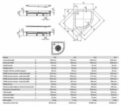 Kaldewei Ambiente Arrondo Quadrant Steel Shower Tray White -UK Bathroom Products Sales 2024 M700 2021 10 4 15 36 48 360