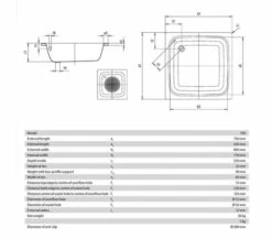 Kaldewei Advantage Sanidusch 900mm Rectangular Steel Shower Tray White -UK Bathroom Products Sales 2024 M700 2021 10 5 11 35 36 335