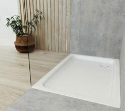 Kaldewei Advantage Duschplan 900mm Rectangular Steel Shower Tray White