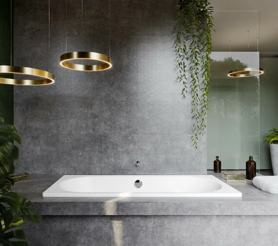 Kaldewei Ambiente Classic Duo 1800mm Double Ended Steel Bath White 2 Kaldewei Ambiente Classic Duo 1800mm Double Ended Steel Bath White - Image 2