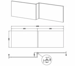 Nuie Athena 1698mm Length Front Bath Panel -UK Bathroom Products Sales 2024 M700 2021 11 17 8 17 43 875