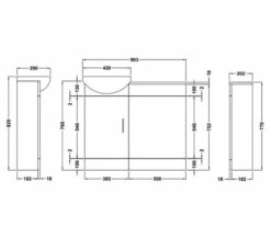 Nuie Sienna Floor Standing Gloss White Cloakroom Fitted Furniture Pack -UK Bathroom Products Sales 2024 M700 2021 11 19 12 12 41 754