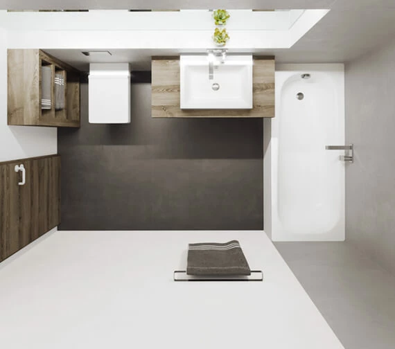 Kaldewei Advantage Saniform Plus 1700 X 730mm Single Ended Steel Bath White 5 Kaldewei Advantage Saniform Plus 1700 X 730mm Single Ended Steel Bath White - Image 5